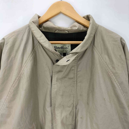 エディーバウアー Eddie Bauer 90-00S 白タグ 裏地ブラックウォッチ ダービー ジャケット ブルゾン メンズ import:XL